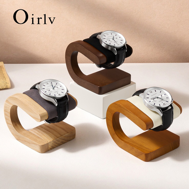Oirlv Walnut Wooden Watch Stan - Jewelry And Watches Inc review and price