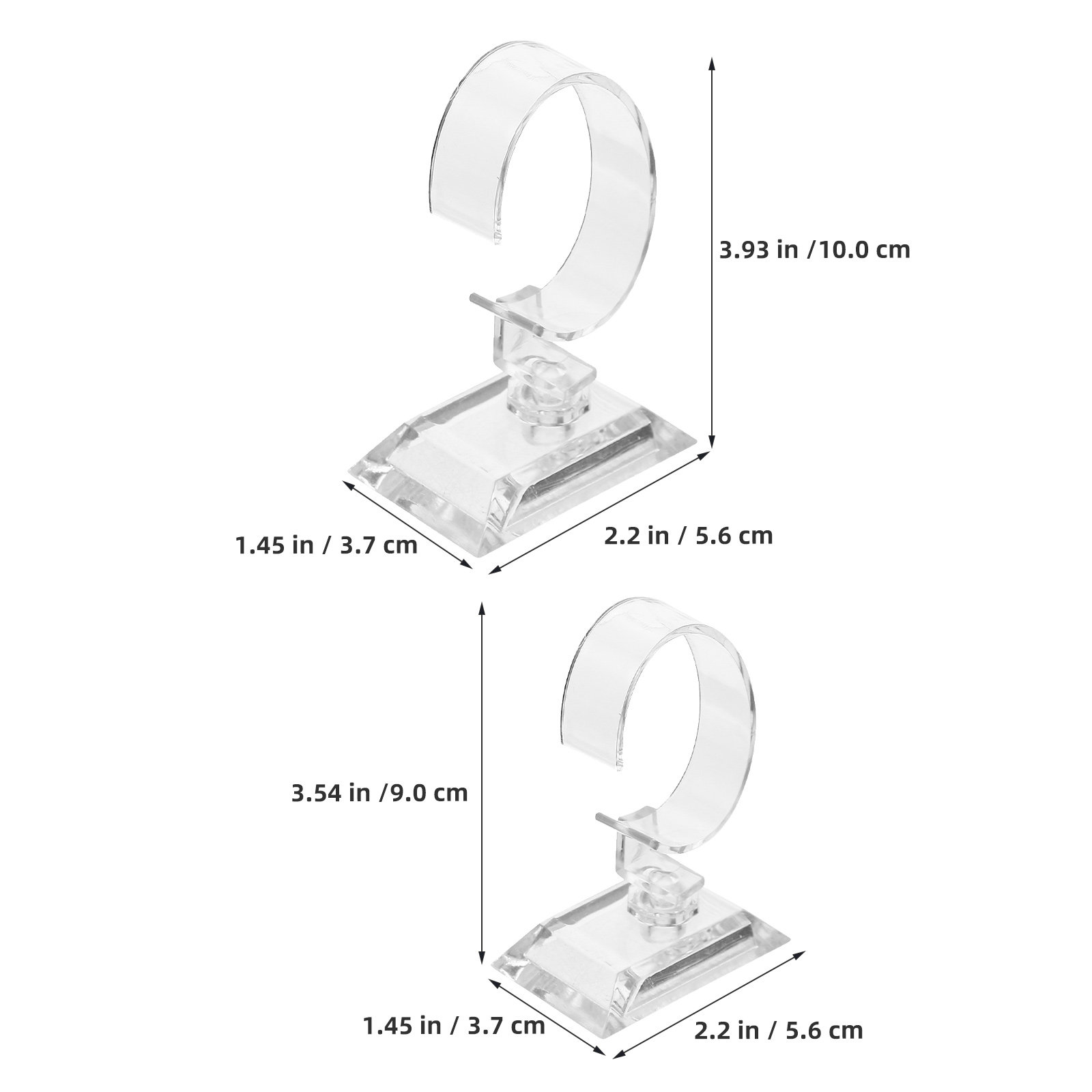 10Pcs Transparent Watch Organi - Jewelry And Watches Inc review and price